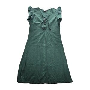 Burgschneider Women's Lg Dress Agga Green Renaissance Medieval Ankle Length